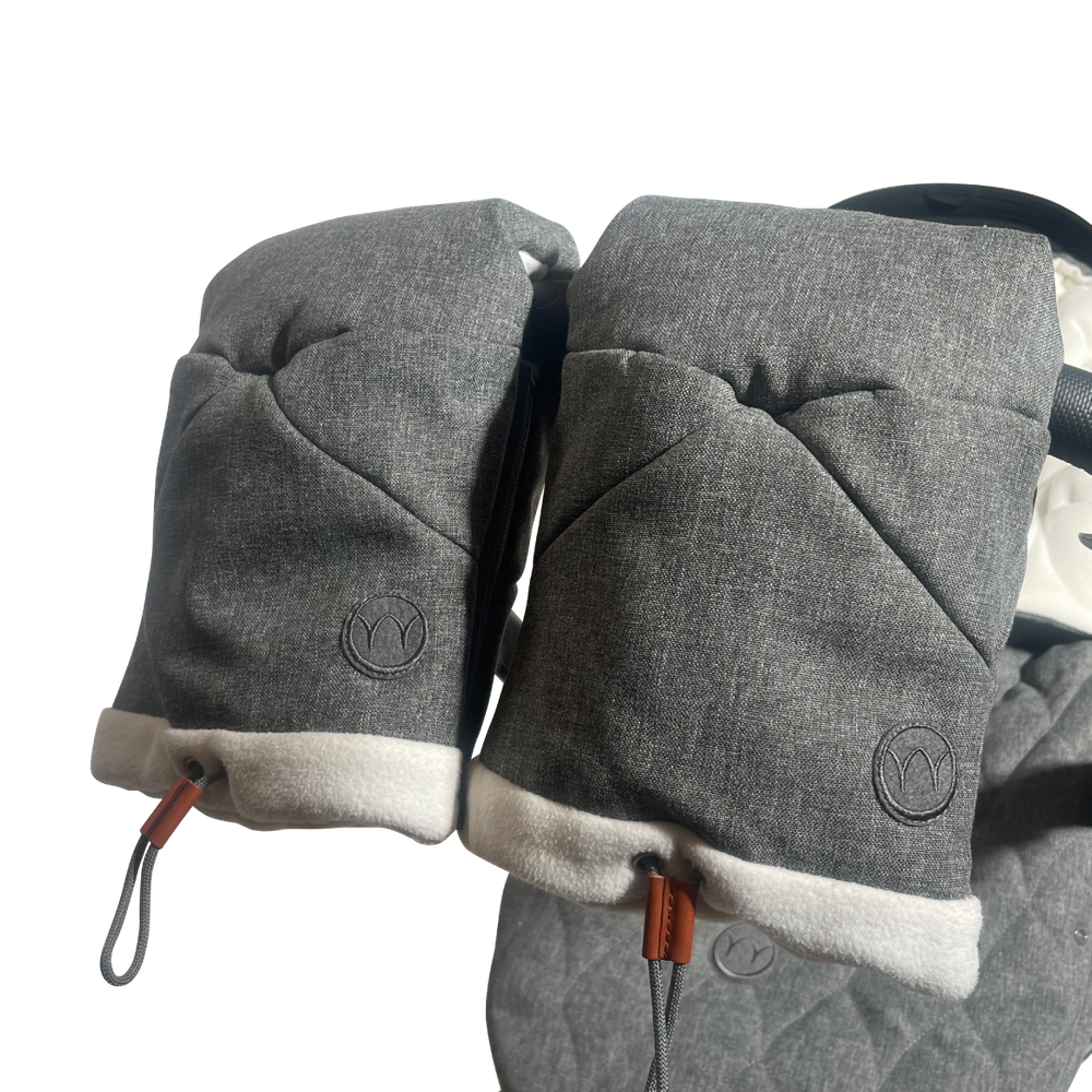 Najell Stroller Gloves - Dark Grey