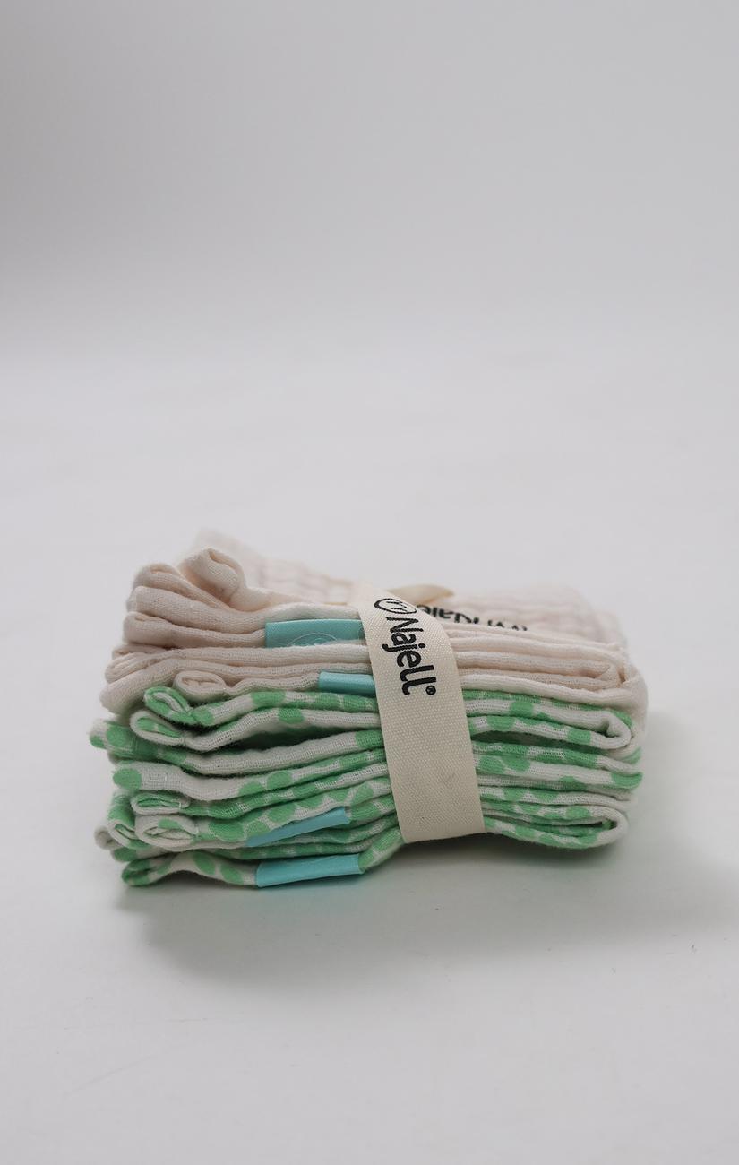 5 Pack Muslin Cloths