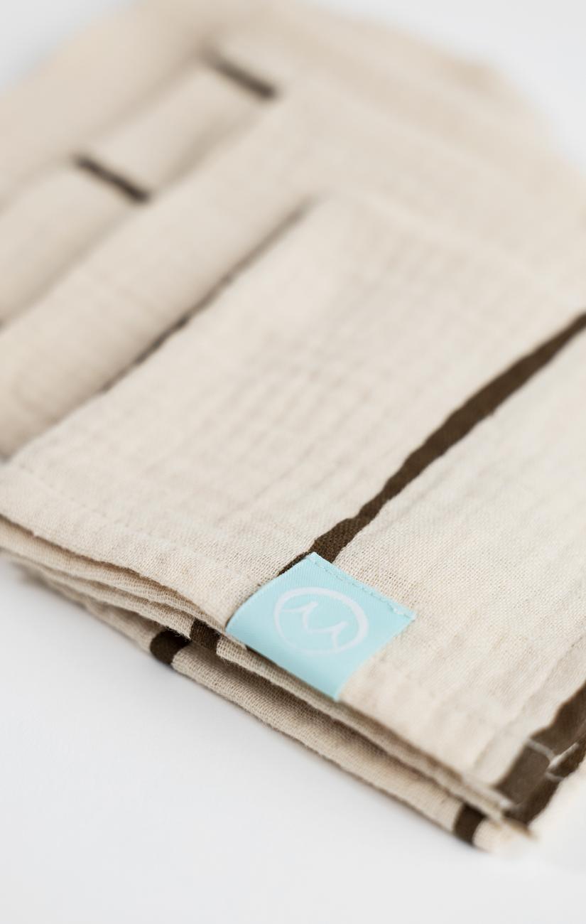 5 Pack Muslin Cloths