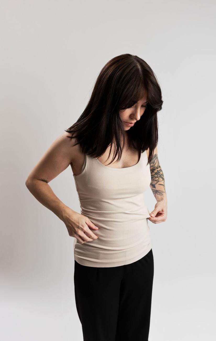 Lot de 2 débardeurs d'allaitement