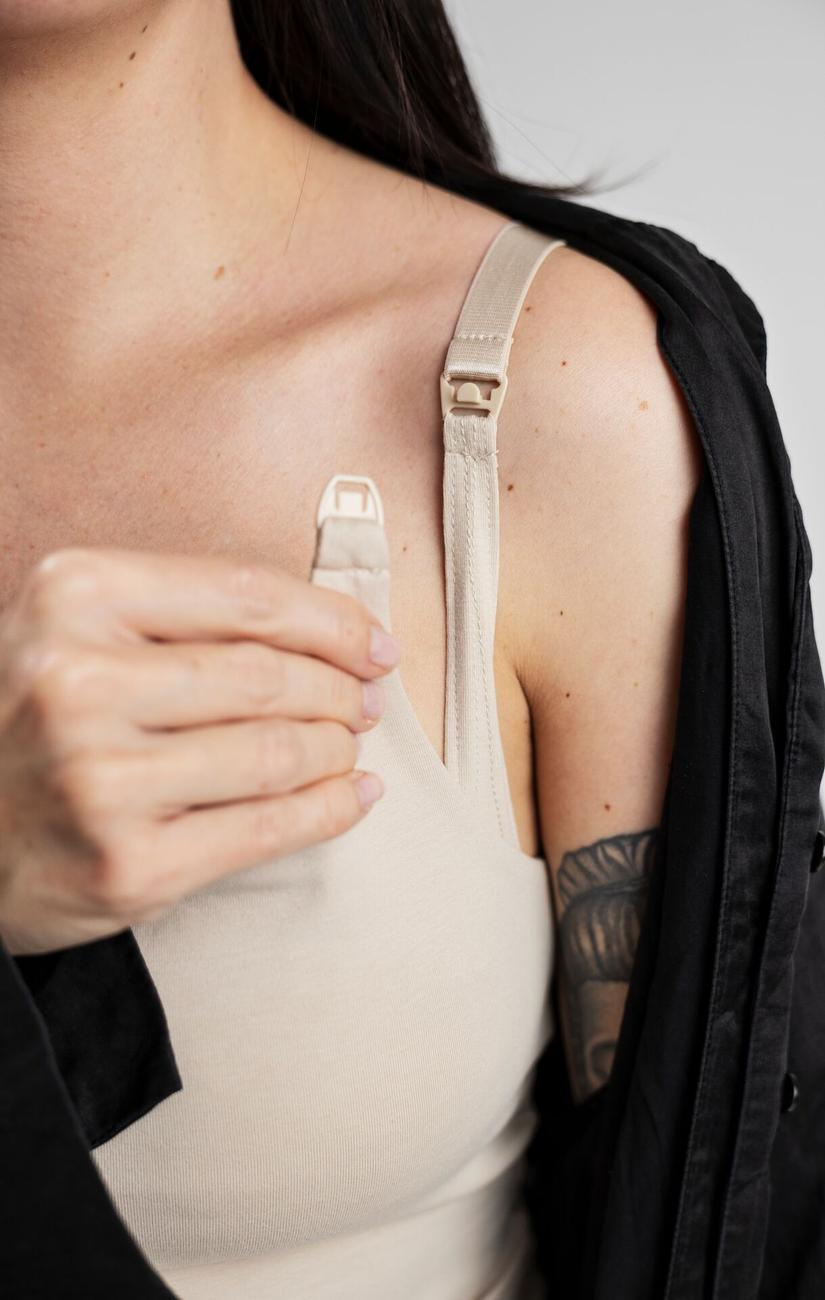 Lot de 2 débardeurs d'allaitement