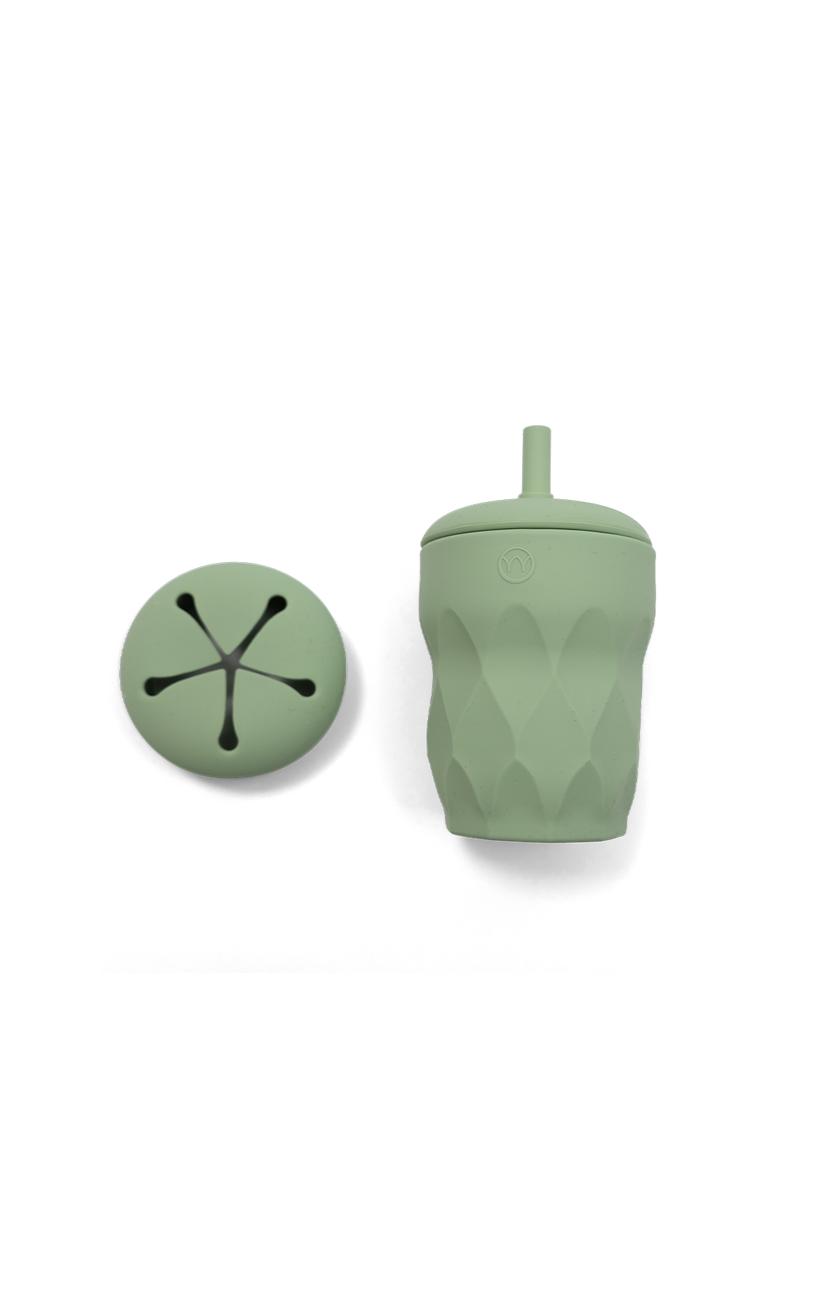 Gobelet pour enfant avec paille & couvercle pour goûter