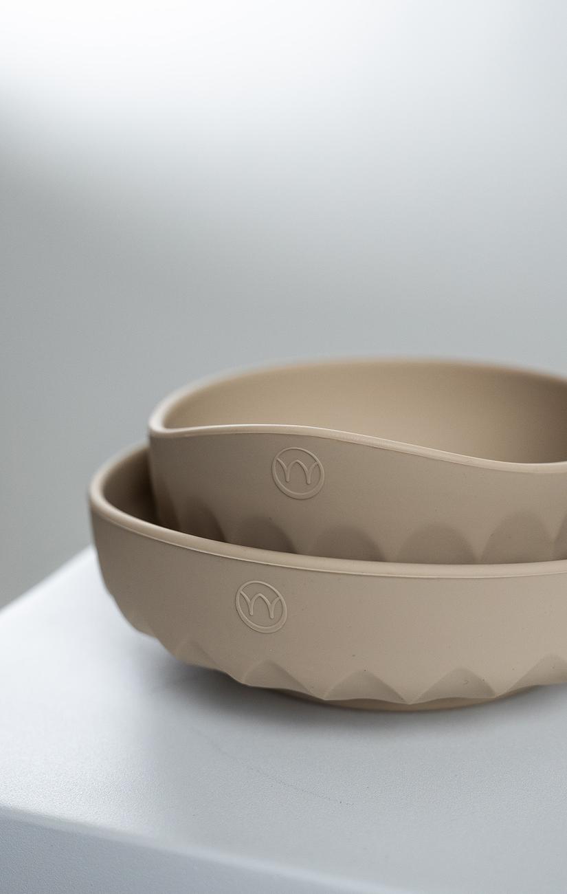 Barntallrik och Skål i silikon