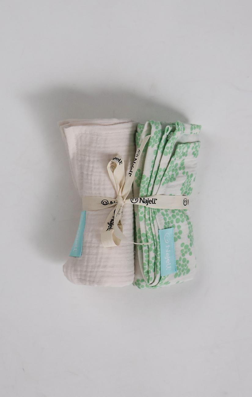 2 Pack Muslin Blankets