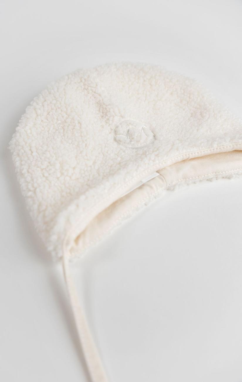 Baby Bonnet Teddy White