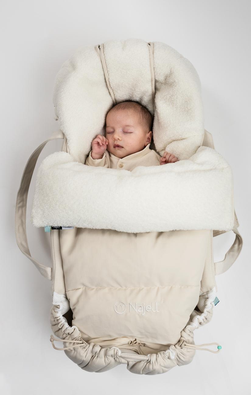 SleepCarrier & Åkpåse Ull & Dun Set