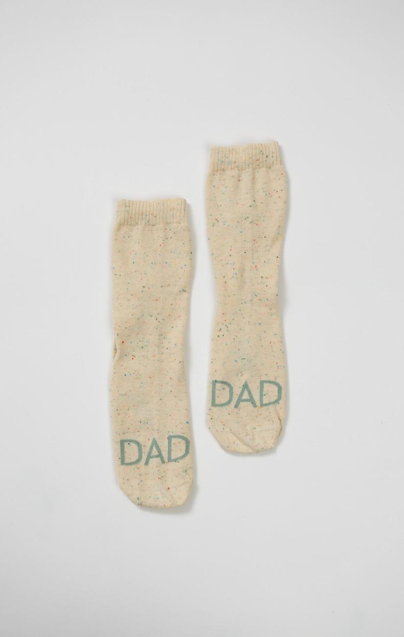 Pregnancy Announcement Dad Socks Kit Melange Confetti