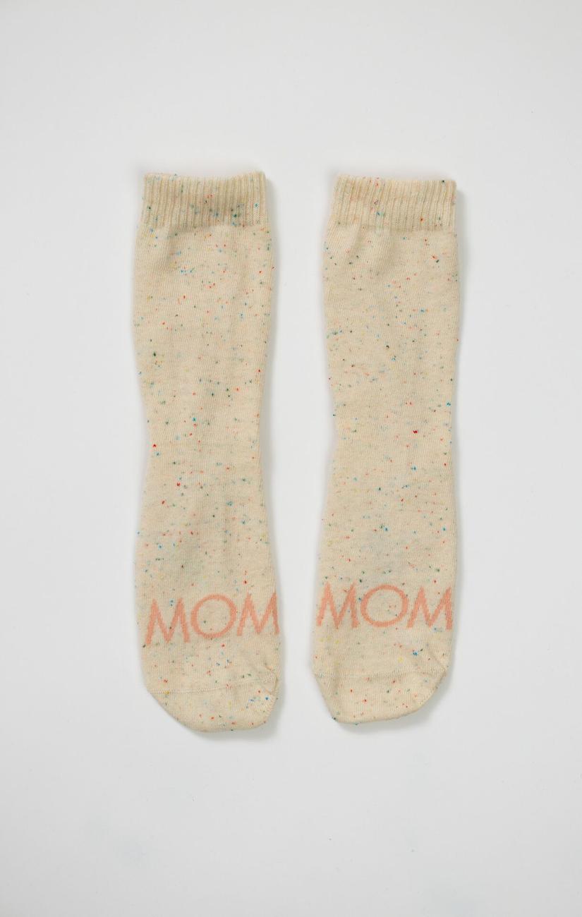 Pregnancy Announcement Mom Socks