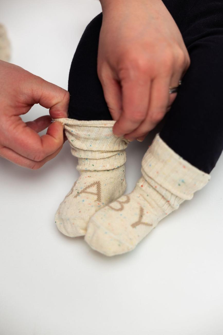 Pregnancy Announcement Baby Socks