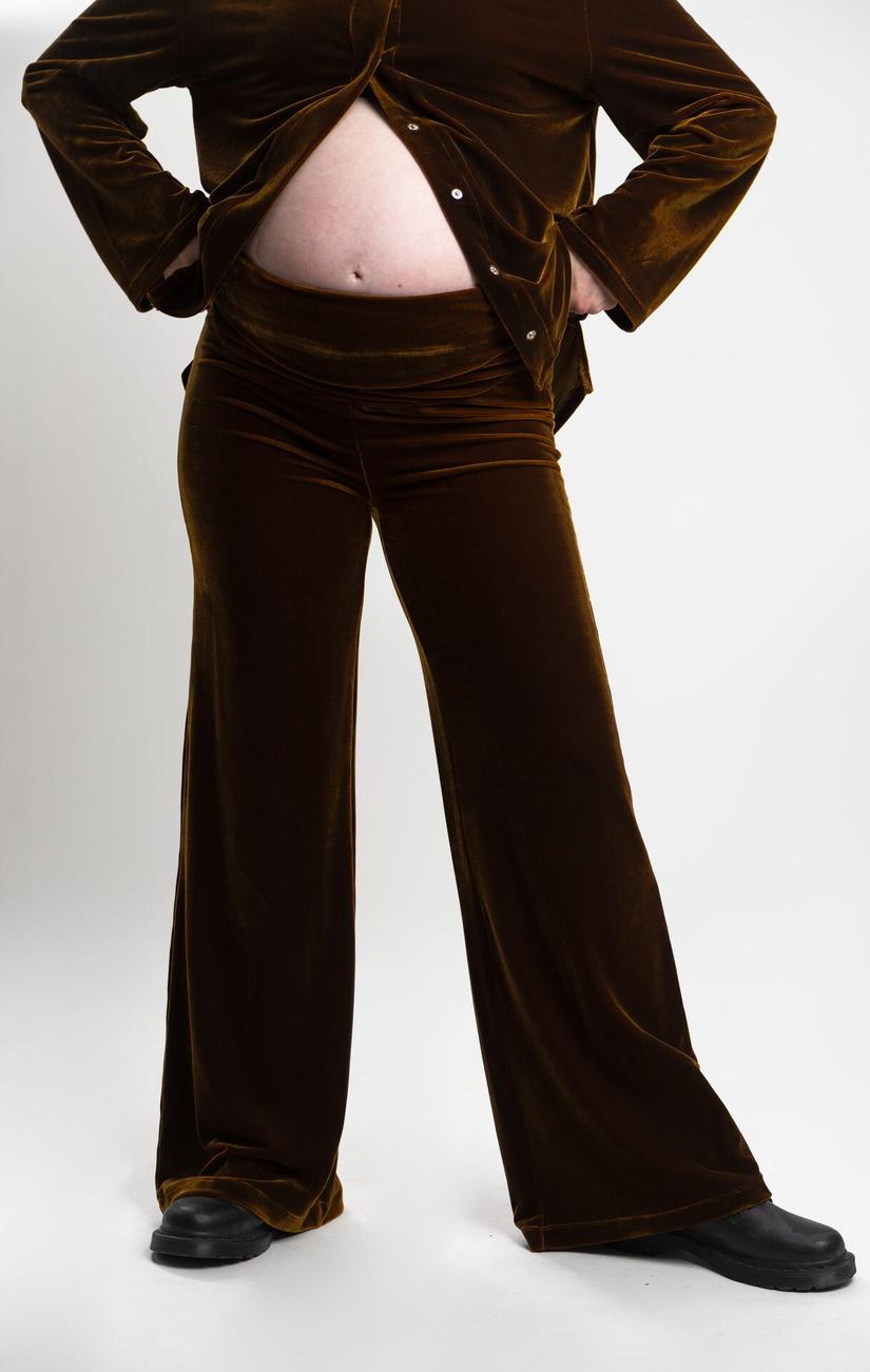 Before & After Maternity Pants